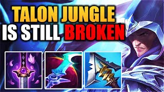 Talon Jgl is the BEST Carry Jungler - Talon Jungle Gameplay