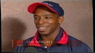 EPL 1997 Gary Mabbutt Tottenham & Ian Wright Arsenal Interviews