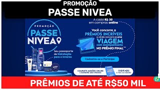 COMO CADASTRAR NA PROMOÇÃO PASSE NIVEA