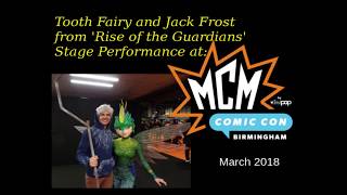 Rise of the Guardians Tooth and Jack Frost at MCM Birmingham