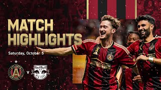 HIGHLIGHTS: Atlanta United vs New York Red Bulls | October 5, 2024