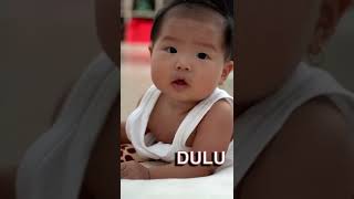 Dulu Bayi Lucu vs Sekarang Anak Anak Gemes  😍  #shorts #bokapmillenial