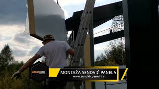 montaza sendvic panela