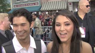 Booboo Stewart and Fivel Stewart Interview (2011)