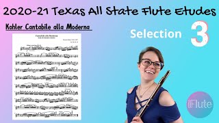 2020-21 TMEA All State Flute Etude #3