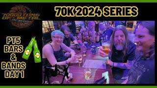 70K TONS OF METAL 2024: Pt5, BARS & BANDS DAY 1