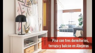 Comprar casa en Iturrama: Piso de tres dormitorios, terraza y balcón en calle Abejeras