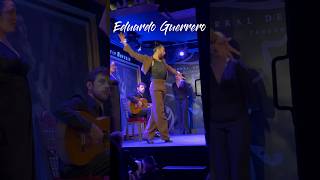 Actuación del gran Eduardo Guerrero en el CORRAL DE LA MORERIA, Madrid 💃🏼🌹 #flamenco #españa