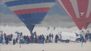 Balony na świnoujskiej plaży