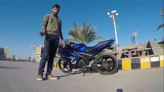 Riding Yamaha R15 in Pakistan