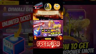 Diwali Lucky Draw Event | Diwali Giveaway Event Complete Kaise Kare | Free Fire New Event #shorts