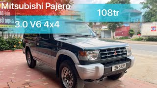 Mitsubishi Pajero đời 2003 .số sàn động cơ xăng 3.0 v6 hai cầu 4x4 .giá cực rẻ .Lh : 0916.765.113