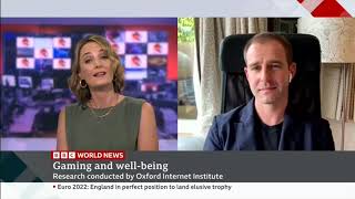 Gaming and well-being (BBC World News)