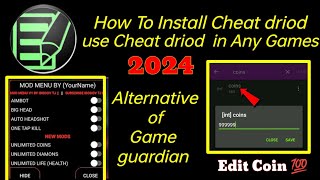 How To Install And Use CheatDriod No Root || Any Android