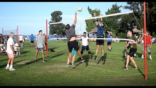 Match de Volley en pasto Náutico B vs Invitados Nro. 4 Torneo por Invitación 23-3-2024 en CNSI