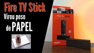 AMAZON Fire TV Stick PAROU do nada, e o seu?