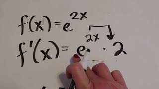 Chain Rule with e