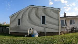 Exterior Cleaning of Vinly Siding in Fairview Park, Ohio