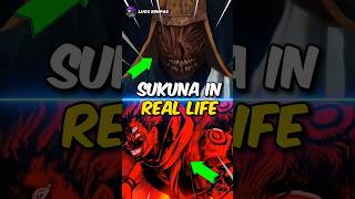 Sukuna In Real Life | #jujutsukaisen #jjk #gojo #sukuna #yuji #yuta #anime