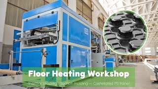 Floor Heating Workshop - Castellated PS Panel