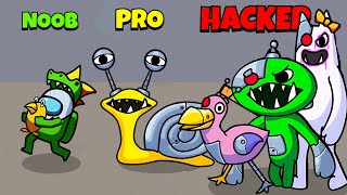 🤢 NOOB 😎 PRO 😈 HACKER | Garten of Rainbow Monsters #2 | iOS - Android APK