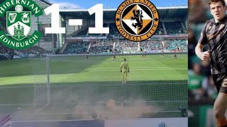 Hibs away | Hibs 1-1 Dundee United | Matchday vlog