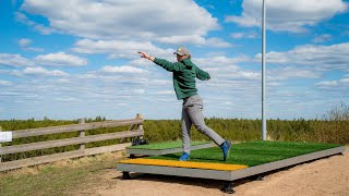 Flatpad frisbeegolf heittoalustat