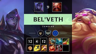 Bel'Veth Jungle vs Gragas: Rampage - EUW Challenger Patch 14.22