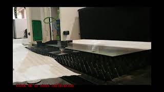 Calibration of laser cutting machine