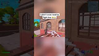 Bro was scared of me 💀💣#fortnite #fortnitefunny #fortniteclips