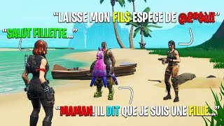 Je fait croire à ce "NOOB" qu'il est une FILLE, il "RAGE" et sa "MÈRE" m'insulte...