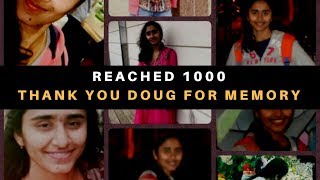 Reached 1000 followers on Instagram|| Thank you each and every one || Thank you Doug || #Becoming