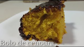 Como fazer BOLO DE CENOURA COM COBERTURA DE CASQUINHA DE CHOCOLATE