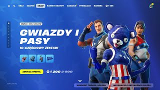 SKLEP FORTNITE 4.07.2024 *DOWÓDCZYNI DRUŻYNY FAJERWERKÓW, ZADIE, NITROJERRY, KRYSZTAŁ, SAURA*