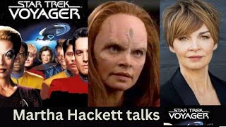 Martha Hackett talks Star Trek Voyager! #startrek  #startrekvoyager