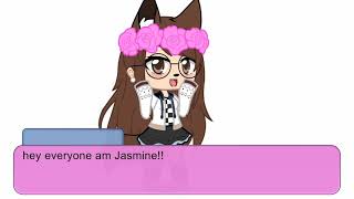 this is my gacha club Jasmine.