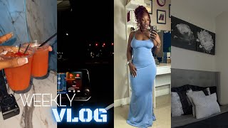 WEEKLY VLOG: Trying New Restaurant + Mini Clothing Haul + Working  + Lots of Cleaning + Gym