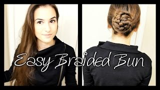 Easy Braided Bun || coffee&makeup