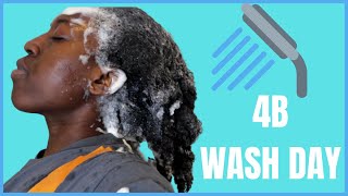 OMINIRA NATURALS REVIEW| NATURAL HAIR WASH|  UK 4B NATURAL HAIR| #NATURALHAIR