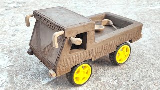 DIY Mini Truck | How to make soil truck | Miniature mud truck | Mini truck,मिट्टी के ट्रक कैसे बनाएं