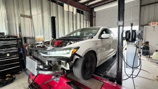 Worlds first boosted ILX first dyno session...