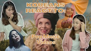 [KoReacts]- Koreans React to American Pop Music Videos