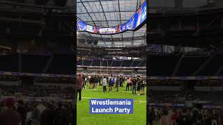 Wrestlemania Launch Party at SoFi Stadium