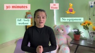 30 Minutes Yoga For Reduce Body Fat। बिना पैसा खर्च किए घर पर वजन कैसे घटाए ? । @nikki._routela