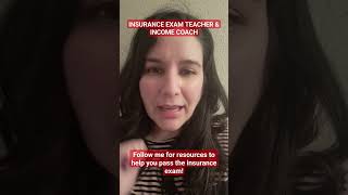 How to pass The Insurance Exam.  Follow and DM Me for details. #insurancecareers #insuranceexam