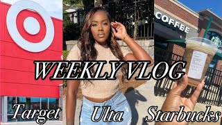 WEEKLY VLOG: Target Runs, Night Time Skin Care, Mini Haul, Car Rant |Dose Of Kendra