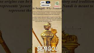 Sengol - The Symbol of Unity in Indian Parliament. #facts #history #feed