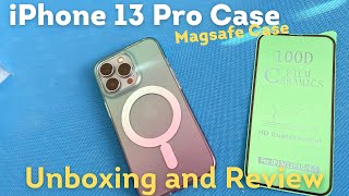 Unboxing and Review of Magnetic Case for iPhone 13 Pro - Shockproof and Magsafe Compatible