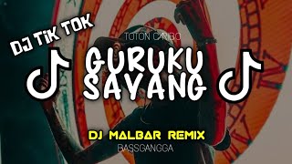 DJ VIRAL GURUKU SAYANG - Toton Caribo - REMIX DJ MALBAR BASSGANGGA TERBARU VIRAL TIK-TOK 2024