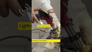 U-welder- Instructions for use of welding gun #laserweldingmachine  #laserwelding